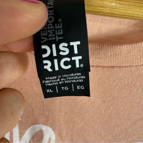 Grace Ephesians 2:8 Womans Peach Tshirt Size XL - Picture 5 of 6